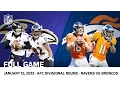 Flacco s Hail Mary Ravens vs Broncos 2012 AFC Divisional Playoffs NFL Full Game