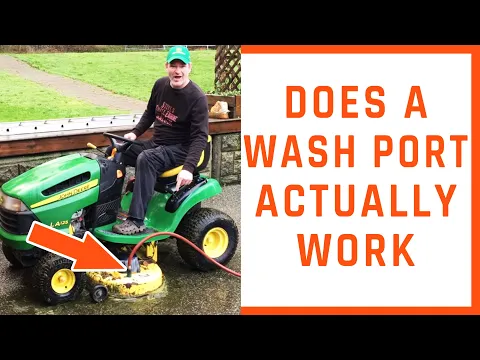 Download MP3 BEST WAY To CLEAN Under The MOWING DECK on a Riding Lawn Mower