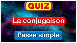 Passé Simple Exercice De Conjugaison Des Verbes Français 