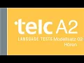 telc Start Deutsch 2 Hören Modelsatz Prüfungsvorbereitung  German A2 2023