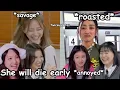 twice disrespecting jihyo teasing leader can’t do anything twice funny moments