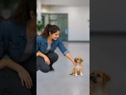 Salvó a un cachorro y terminó encontrando una familia 🐶❤️