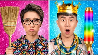 เคล็ดลับเป็นนักเรียนที่ฉลาดที่สุด! 🧠🏫 ทริคการเรียนสุดเก่ง & Hack เอาตัวรอดในโรงเรียน โดย 123 GO!