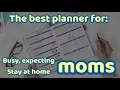 Best Planner for Stay at Home Moms busy moms home-school moms Expecting moms