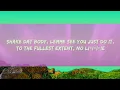 Sean Paul & Dua Lipa - No Lie (Lyrics)  | 1 Hour Latest Song Lyrics
