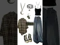 Lagu grunge outfits🌙||𝚙𝚊𝚛𝚝 𝚘𝚗𝚎|| #yournameyouroutfit #grunge #aesthetic #outfit #viralvideo #fyp
