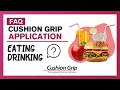 Cushion Grip Tip When to Eat and Drink After Application By AshWelborn