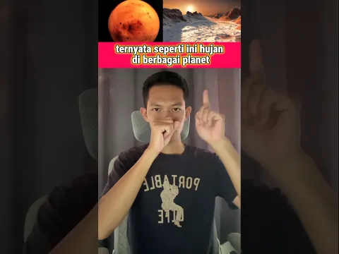 TERNYATA SEPERTI INI HUJAN D BERBAGAI PLANET