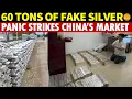 Lagu 60 Tons of Fake Silver Flood Market! Iron and Lead Inside, China’s Largest Gold Market Panic Strikes