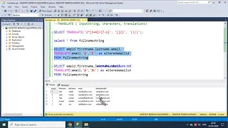 52 TRANSLATE FUNCTION IN SQL - HINDI
