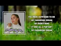 Snoh Aalegra - TANGERINE DREAM (Lyrics)