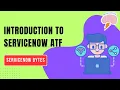 Introduction to ServiceNow ATF Automated Test Framework