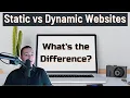 Static vs Dynamic Websites What s the Difference