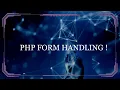Efficient PHP Form Handling Tips