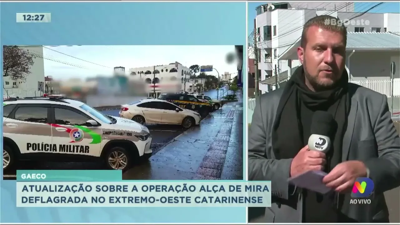 Atualização sobre a Operação Alça de Mira deflagrada no Extremo-Oeste Catarinense
