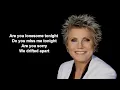 Anne Murray +  Are You Lonesome Tonight + Lyrics/HD