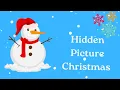 Hidden Picture Christmas Game I Spy With My Little Eye ESL Game