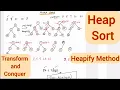 Lec37 Heap Sort - Heapify Method