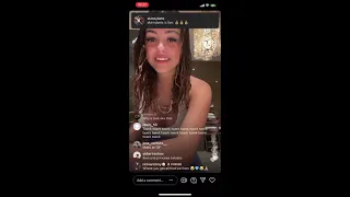malu trevejo singing and more instagram live august 9 2021