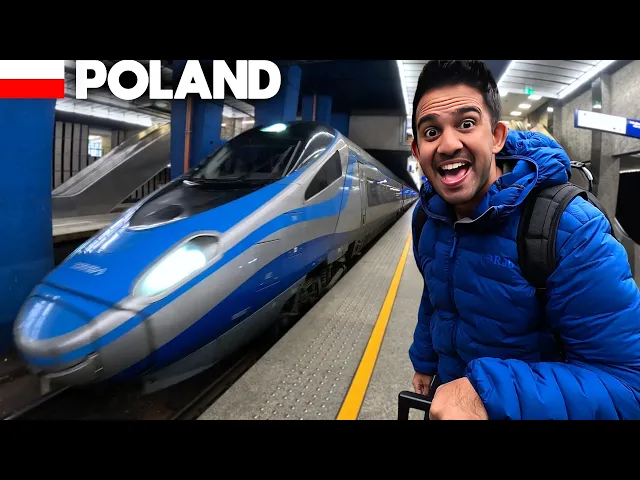 Download MP3 INCREDIBLE Pendolino High-Speed Train in Poland | Warsaw to Gdańsk 🇵🇱