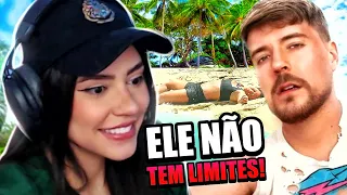 ELE DEU UMA ILHA! PRO ULTIMO QUE RESISTIR - MR BEAST | LOUD MII REAGE