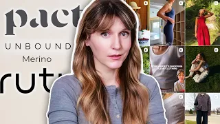 I Tested 3 Viral Clothing Brands PACT Unbound Merino Ruti Review
