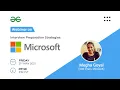 Webinar Interview Preparation Strategies Microsoft