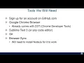 Development Environment Setup Part 1