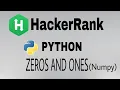 Zeros and Ones Hackerrank Python Solution English Explanation