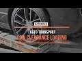 Auto Transport Low Clearance Loading