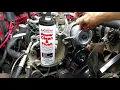 Flushing the evaporator in your automotive car truck suv jeep van A C HVAC AC R4 System