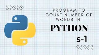 Python exercise 1 Count number of words in a text file