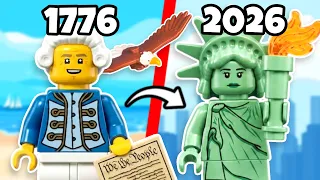 I simulated 250 YEARS of USA in LEGO...