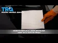 How to Replace Cabin Air Filter 2009-2015 Toyota Prius