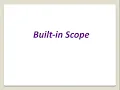 12 CS-Chapter-3-LEGB-Built-in Scope