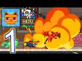 Crashy Cats - Gameplay Walkthrough Part 1 iOS Android