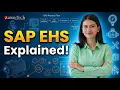 IHS Specification Workbench SAP EHS Environment Health Safety Management Training ZaranTech