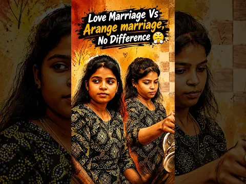 Love Marraige vs Arrange Marraige 😂#satheeshshanmu #shorts