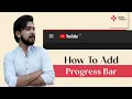 How To Add a Stylish Progress Bar Preloader To Your WordPress Website Loading Animation To Website