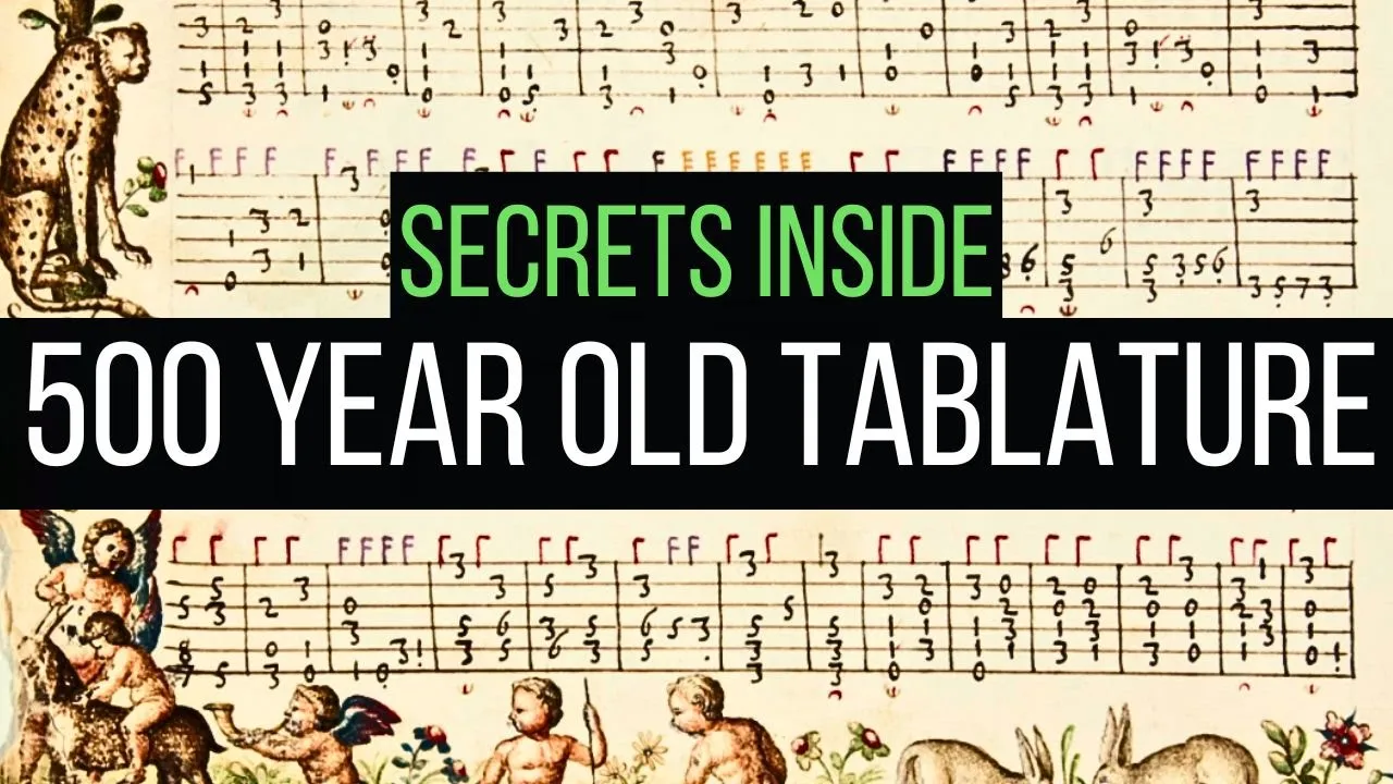 What GUITAR players can learn from 500 year old TAB...