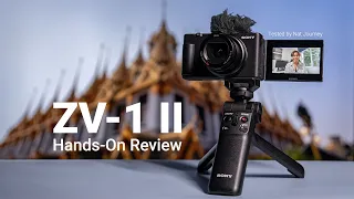 ดีสุดแห่งปี 2023? รีวิวใช้จริง! Sony ZV-1 II (Mk2) กล้อง Vlog พกง่ายตัวใหม่สุด
