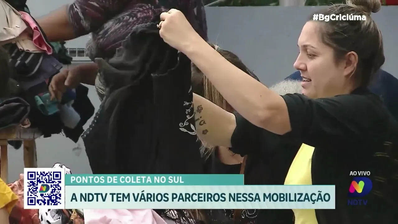 Ajude o Rio Grande do Sul: veja os pontos de coleta no Sul de Santa Catarina