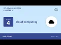 Cloud Computing Explained IGCSE ICT 0417 Chapter 4 Lesson 4