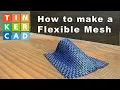 Learn How to Make a 3D Printed Mesh Material in Tinkercad