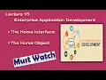 Lec-15 The Home Interface Home Object in Enterprise Application Development EAD