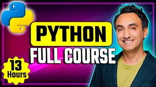 Python Full Course for Beginners 13 Hours - From Zero to Hero