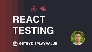 React Testing Tutorial - 23