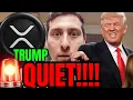 NEW TRUMP SHUTS DOWN REPORTER xrp crypto update