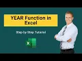 YEAR Function in Excel How to Use Excel YEAR Function