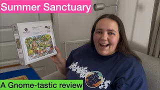 A Gnome-tastic review of Summer Sanctuary by Wentworth Wooden Puzzles.